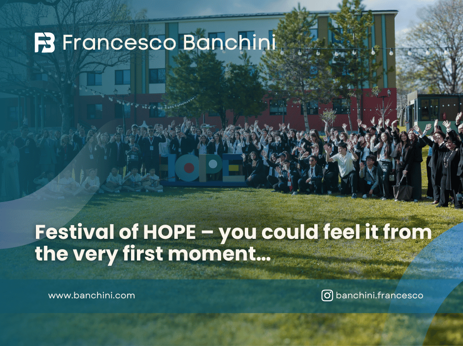 Festival of HOPE – you could feel it from the very first moment…