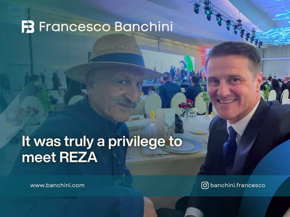 It was truly a privilege to meet REZA
